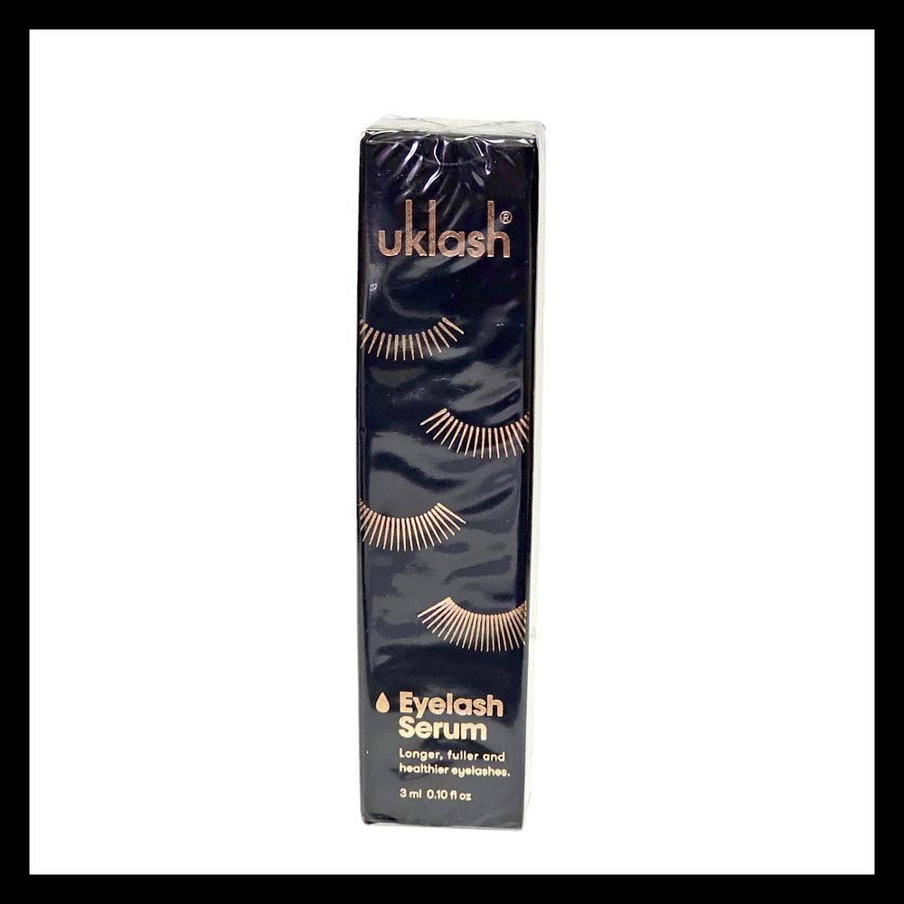 UKLASH‎ Eyelash Growth Serum for Longer Fuller Lashes Natural Formula 3ml Sealed